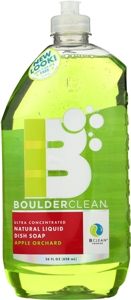 Boulder Clean Ultra Concentrated Natural Liquid Dish - Boulder Clean Toilet Bowl Cleaner, Natural, Bergamot (650x650), Png Download