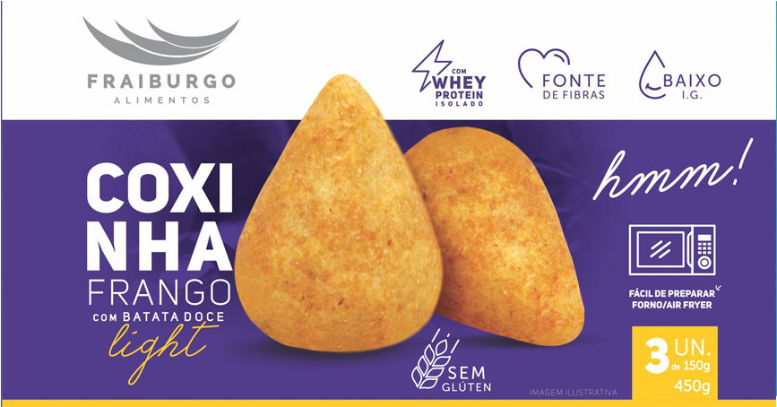 Coxinha De Frango Light - Coxinha (900x900), Png Download