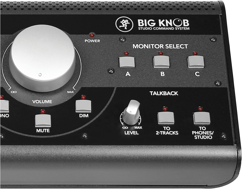 Download Mackie Big Knob Mixer PNG Image with No Background