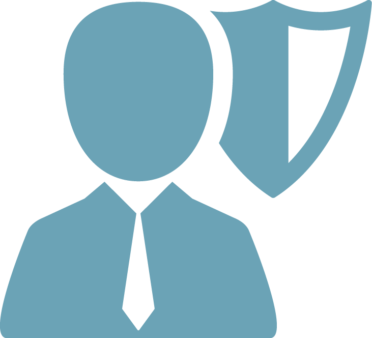 Custodias De Seguridad - Simbolo De Segurança Pessoal (731x664), Png Download