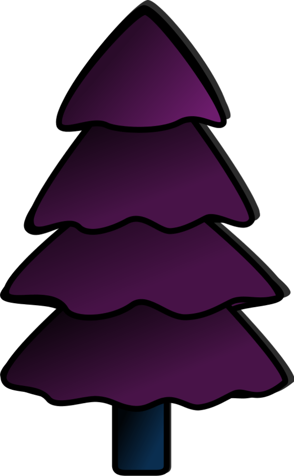 Vector Clip Art - Pine Tree Clip Art (600x972), Png Download
