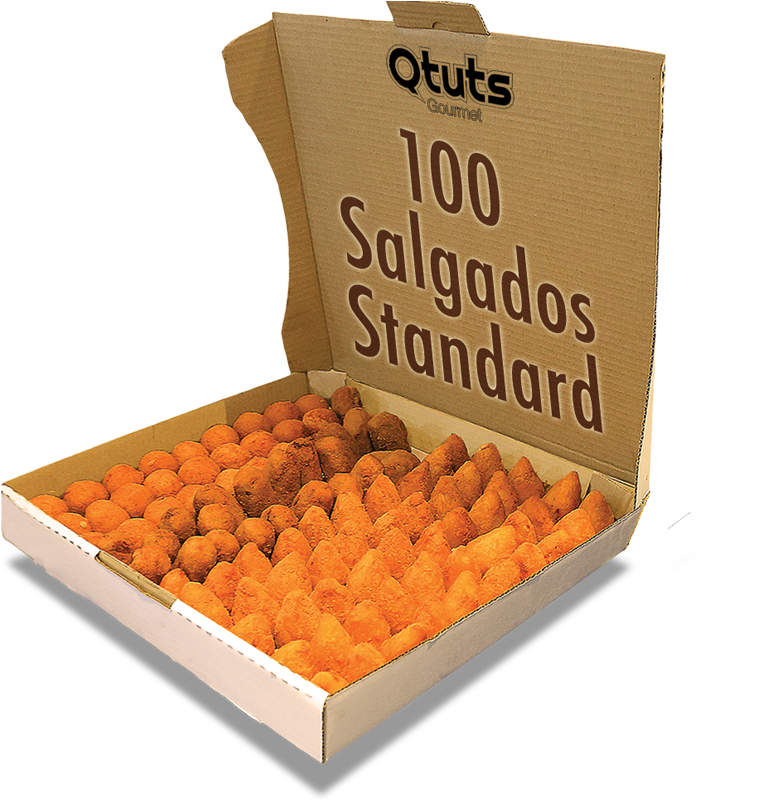 Cento Salgado Standard - Cento De Coxinha Png (800x800), Png Download
