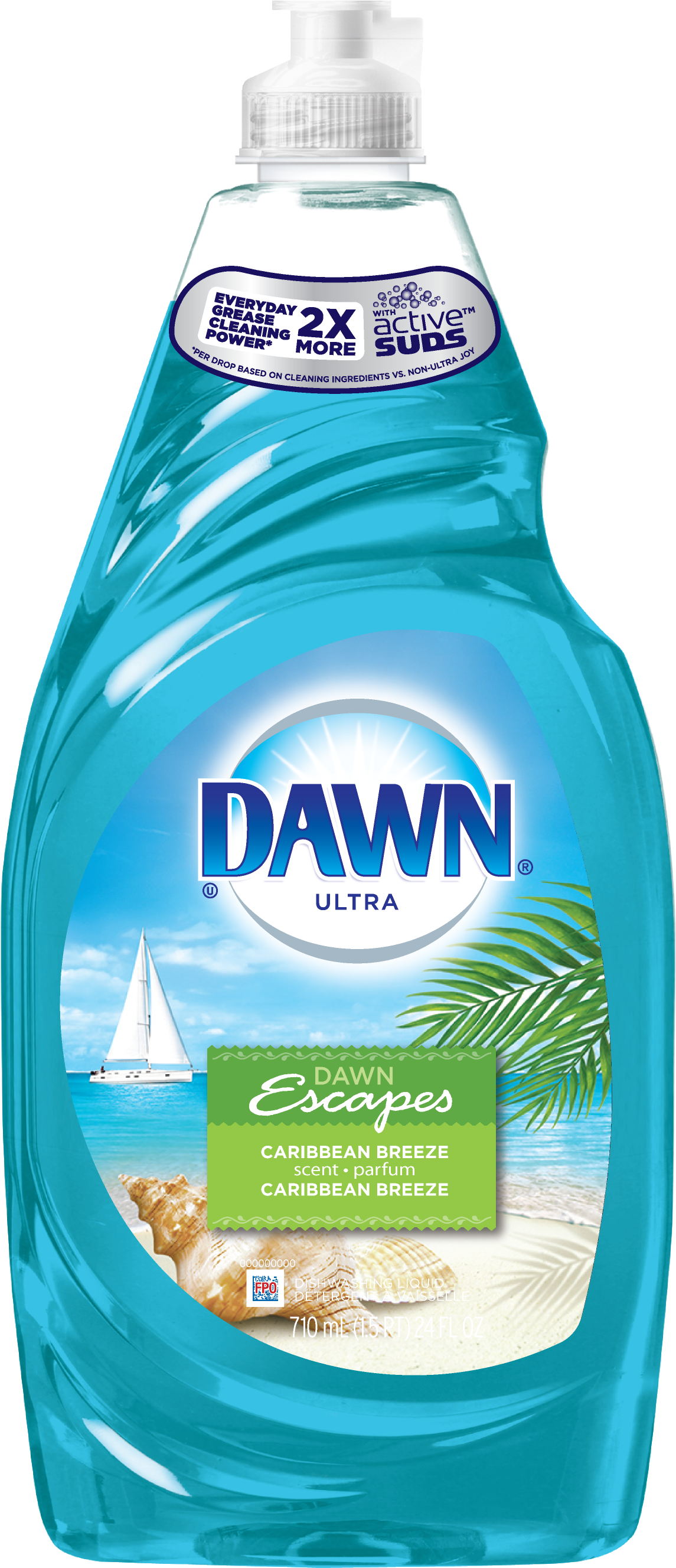 Dawn Ultra - Dawn Ultra Dish Liquid With Olay, Cucumber (1167x2700), Png Download