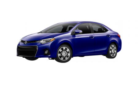 Toyota Corolla - Toyota Corolla 2016 Le Red (450x300), Png Download