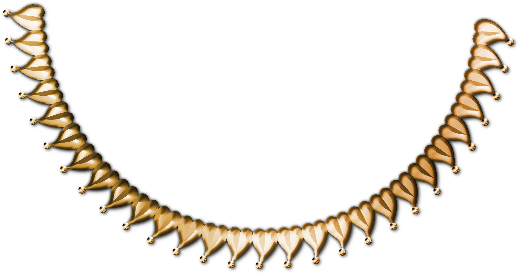 Heart Necklace Png By Jssanda - Amana Corporation (1803x954), Png Download