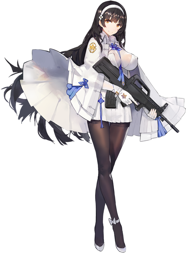 Kishiyo Girls Frontline Erect Nipples Gun Pantyhose - Type 95 Girls Frontline (670x830), Png Download