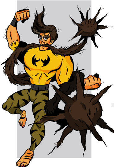 Bushanab - Cartoon (420x588), Png Download