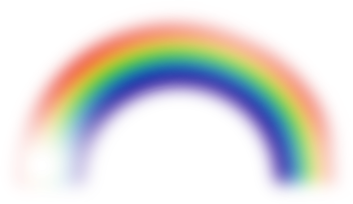 Rainbow - Circle (1182x708), Png Download