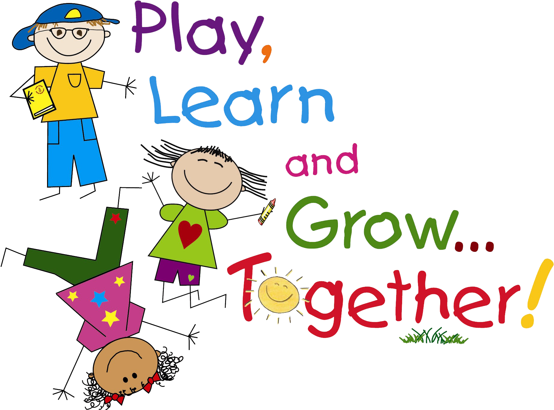 Nsplaylearngrow - Kindergarten Clip Art (1887x1401), Png Download