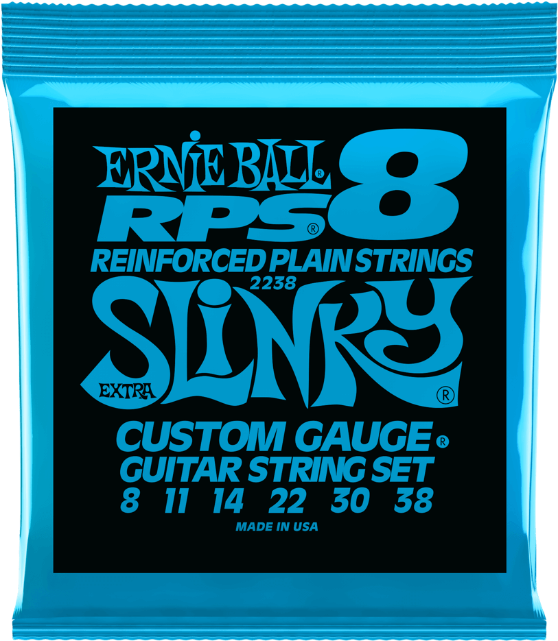 Extra Slinky Rps Nickel Wound Electric Guitar Strings - Ernie Ball Strings 11 50 (1000x1000), Png Download