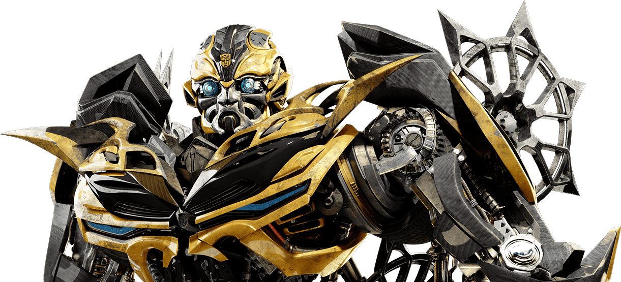 [ Img] - Transformers 4 Bumblebee Cgi (1221x555), Png Download