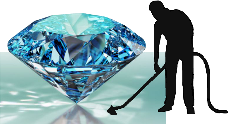 Diamond Shine Commercial Cleaning - Expensive Minerals (1006x449), Png Download