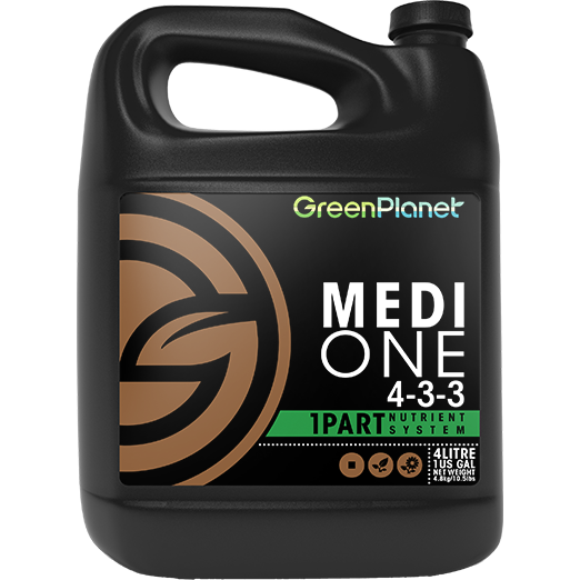 Green Planet Nutrients Medi-one - Green Planet Massive Bloom (522x522), Png Download