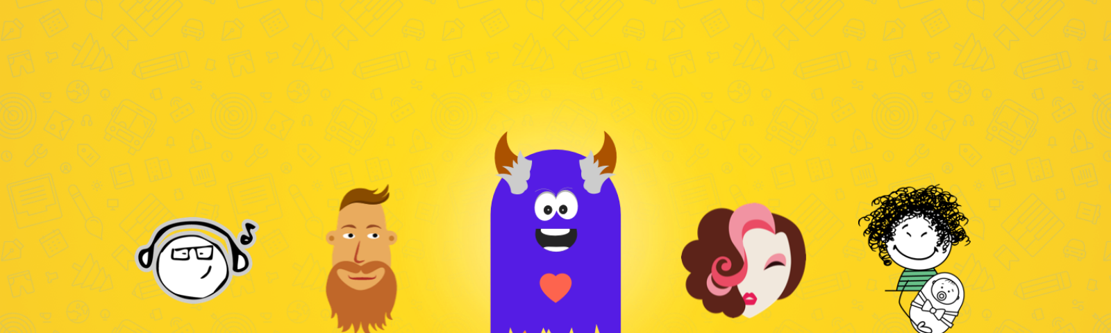 How To Design Avatar Generator - Illustration (1600x480), Png Download