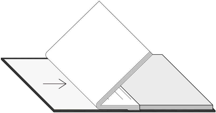 “the Paper Saver Turns Your Printed Paper Into A Stylish - Triangle (1100x733), Png Download