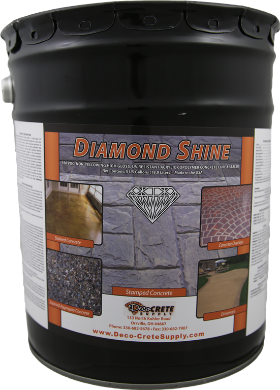 Deco-crete Supply Diamond Shine (551x768), Png Download