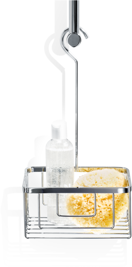 Hang-up Shower Basket - Decor Walther - Dw 226 Hang-up Shower Basket - Chrome (1292x1080), Png Download
