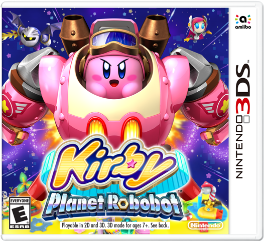 Planet Robobot Box Art - Kirby Planet Robobot (640x480), Png Download
