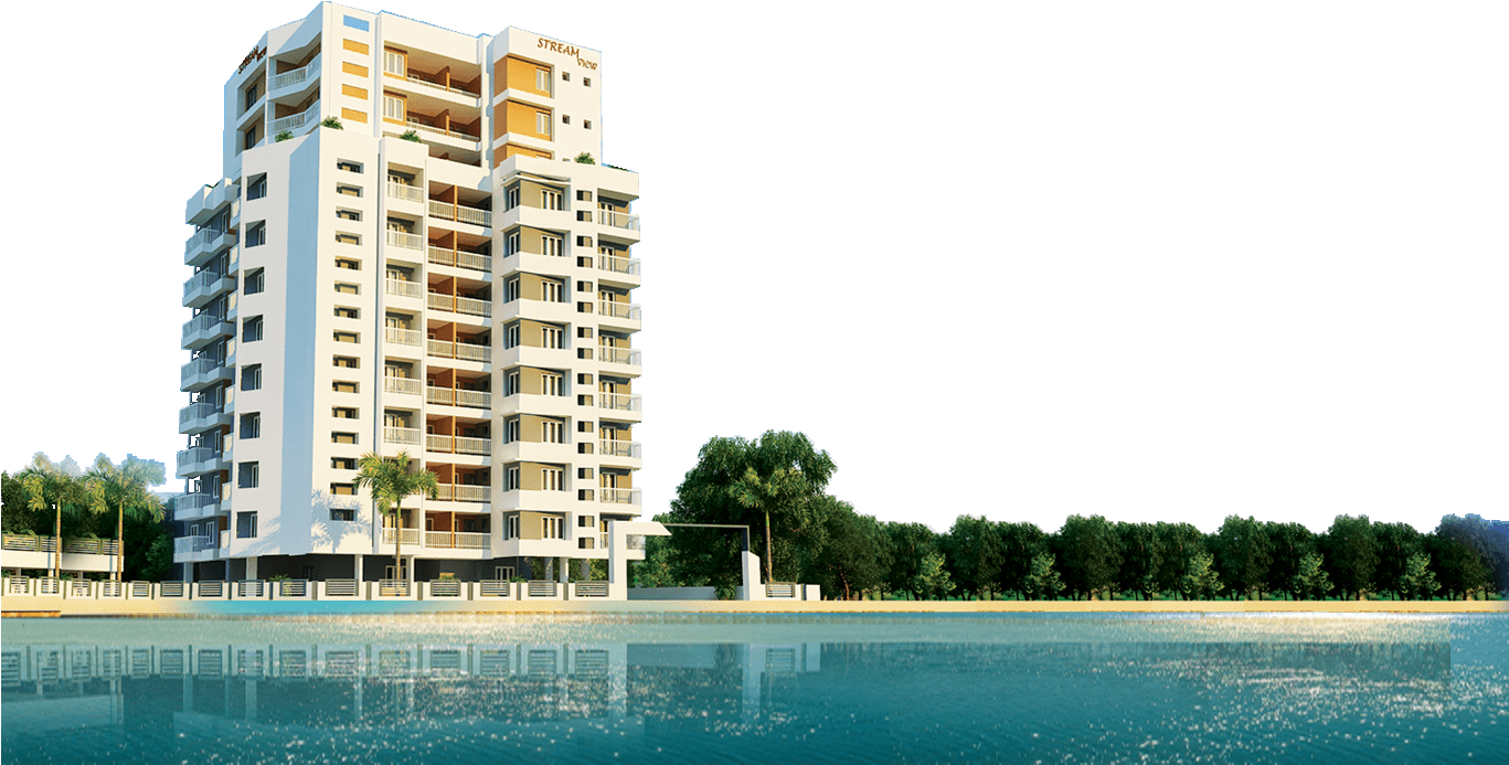 Green Planet Properties - Stream View Laxury Apartments (1366x800), Png Download