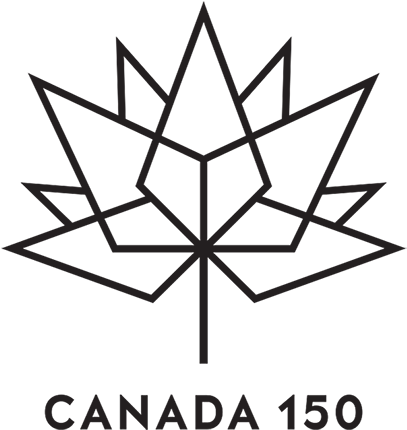 Join Us Feb 22 For Canada 150 Grants Celebration - Canada 150 Logo White (674x594), Png Download