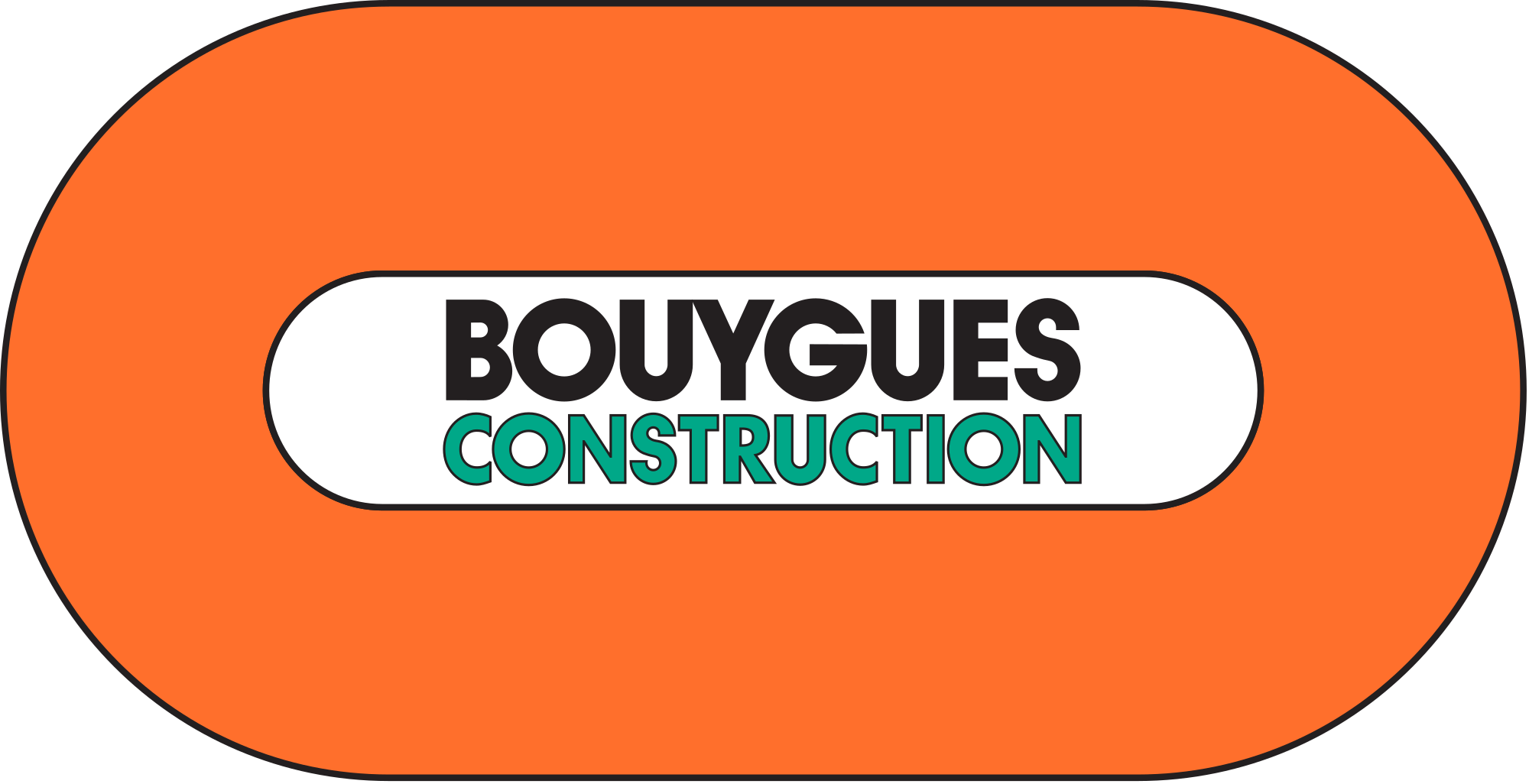 Open - Bouygues Construction Logo (2000x1026), Png Download