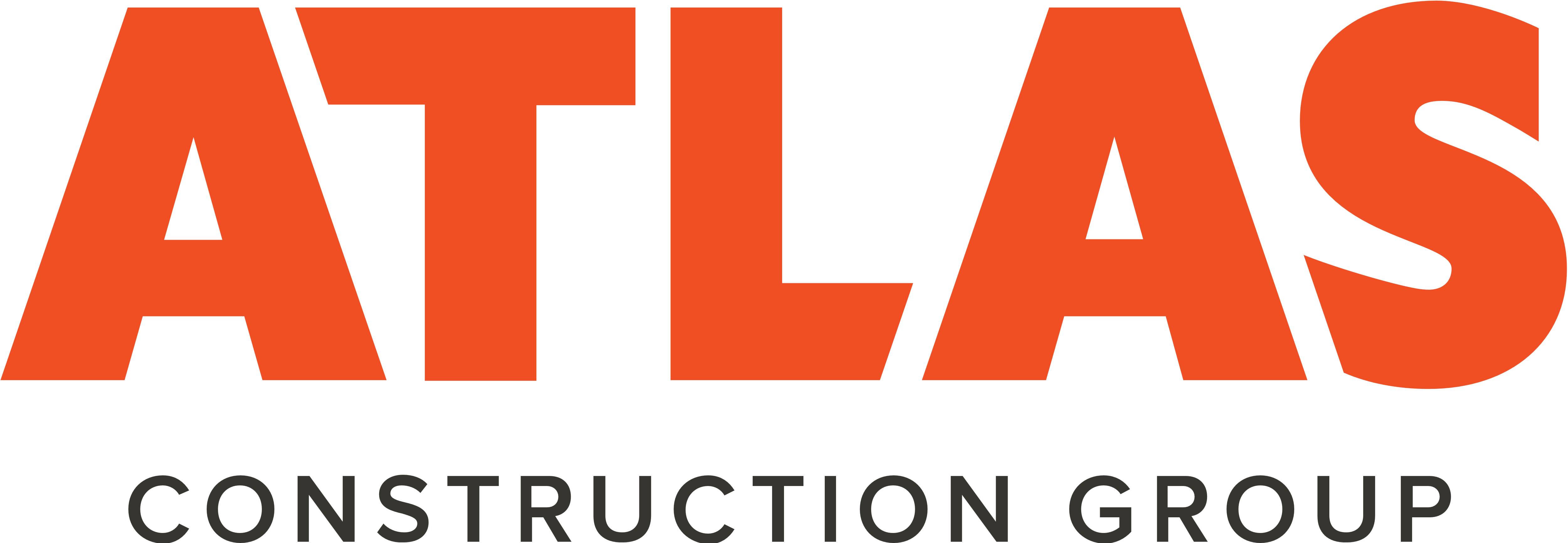 Atlas Construction Logo - Atlas Construction Group (5000x1733), Png Download