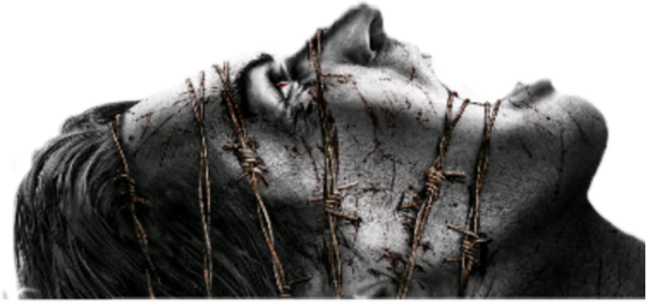 Scream Dead Face Yell Barbedwire Evil - Horror Movies 2018 Names (1024x1024), Png Download