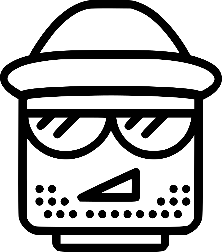 Hipster Comments - Scalable Vector Graphics (864x980), Png Download