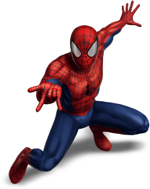 Optimized Spider Man - Spider-man (600x721), Png Download