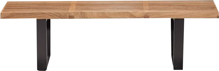 Zuo Heywood Modern Wood Double Bench In Natural - Table (798x798), Png Download