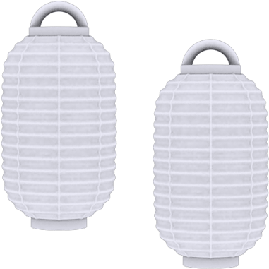 Tall Paper Lantern X2 - Papa Johns (480x480), Png Download