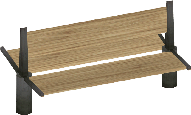 Benches & Tables - Outdoor Bench (640x640), Png Download