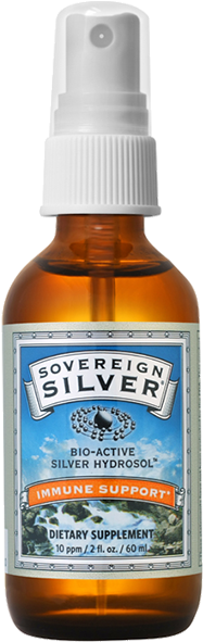 Sovereign Silver Colloidal Silver Hydrosol Mist Spray - Natural Immunogenics Sovereign Silver Bio-active Silver (650x650), Png Download