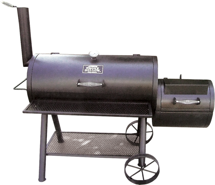Outdoor Leisure 40 In Barrel Smoker - Stainless Steel Charcoal Barbecue For Use (700x700), Png Download