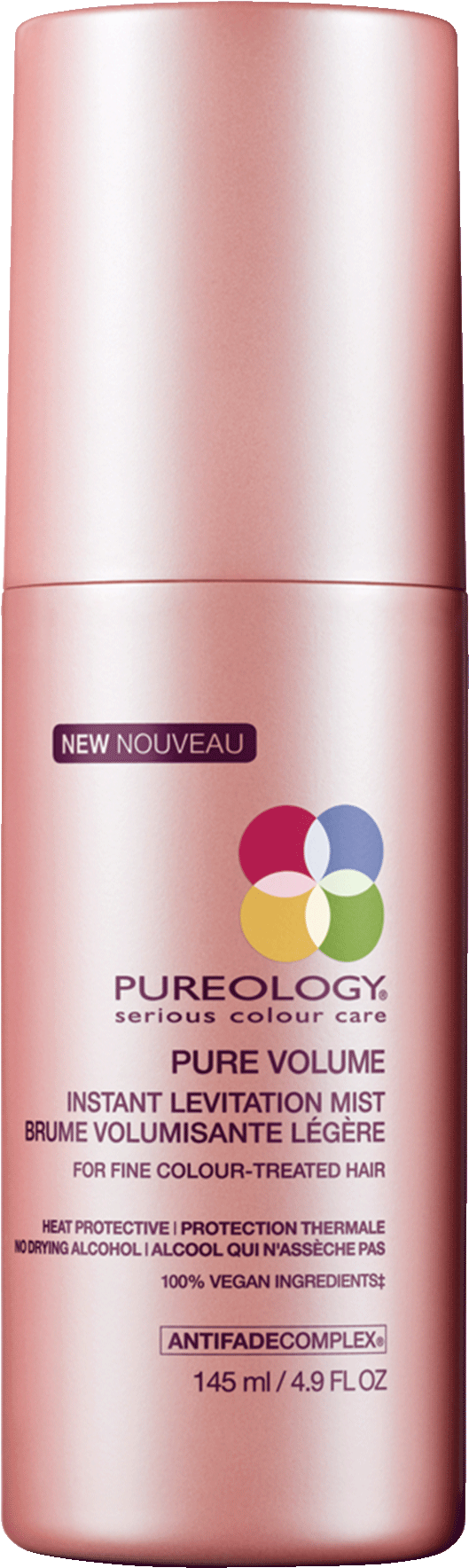 Pure Volume Instant Levitation Hair Mist - Pureology Colour Care Pure Volume Instant Levitation (1536x1800), Png Download