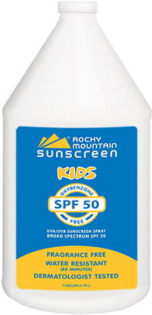 Gallon Spray Spf50 Kids Sunscreen Mist Refill - Illini 946 - Magnetic Slip-in Frame ($1.77 @ 100 Min) (258x475), Png Download
