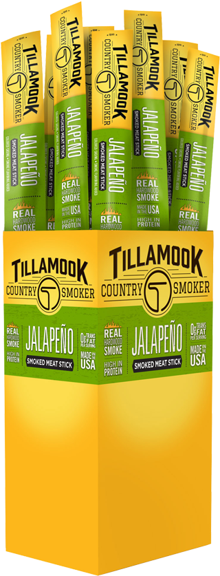 Meat Stick Jalapeno 24ct Caddy - Publication (346x862), Png Download