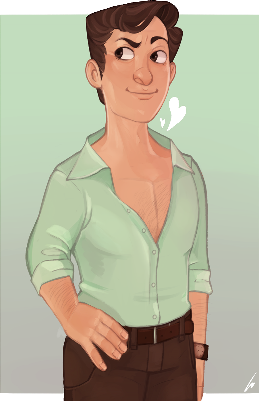 I Once Saw A Man So Beautiful I Started Crying - Man (1000x1400), Png Download
