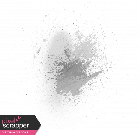 Paint Stamp Template - Digital Scrapbooking (456x456), Png Download