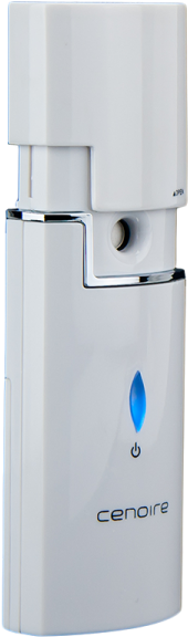 Novo Atomizer Mist Spray - Nixeus Technology Cenoire Novo Atomizer Mist (blue) (600x694), Png Download