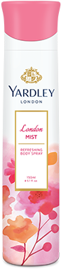 London Mist - Yardley London Mist Body Spray (310x450), Png Download