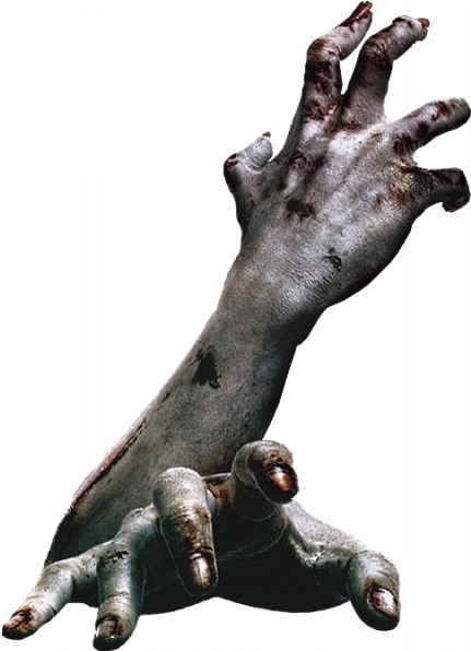 Zombie Arms Hands Dead Killer Kill Horror Scary Effects - Horror Hand Png (479x647), Png Download