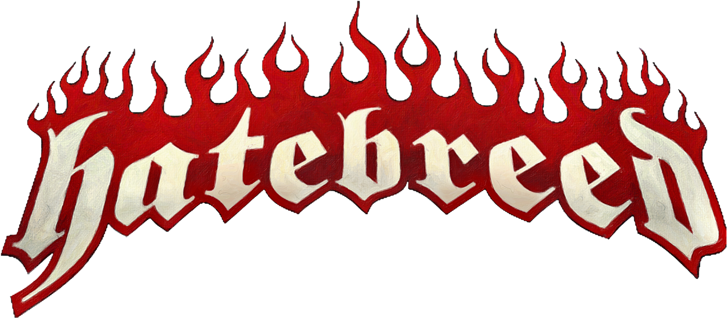 Free Download Hatebreed White Rare T-shirt S M L Xl - Hatebreed Band Logo (1500x663), Png Download