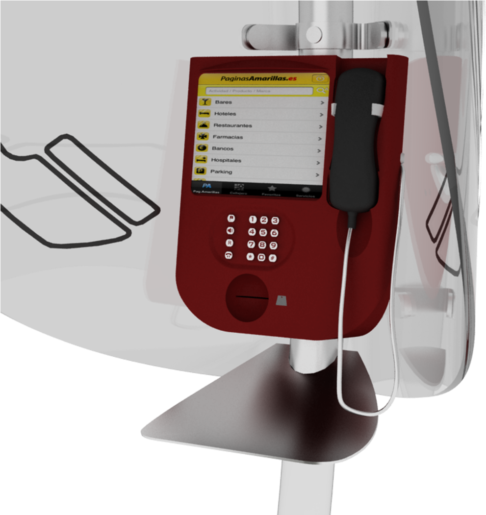 Air Phone Booth - Feature Phone (1400x1050), Png Download