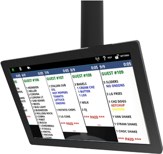Fedelta's Kitchen Monitor Is A Video Display Management - Kitchen Display Monitor (545x320), Png Download