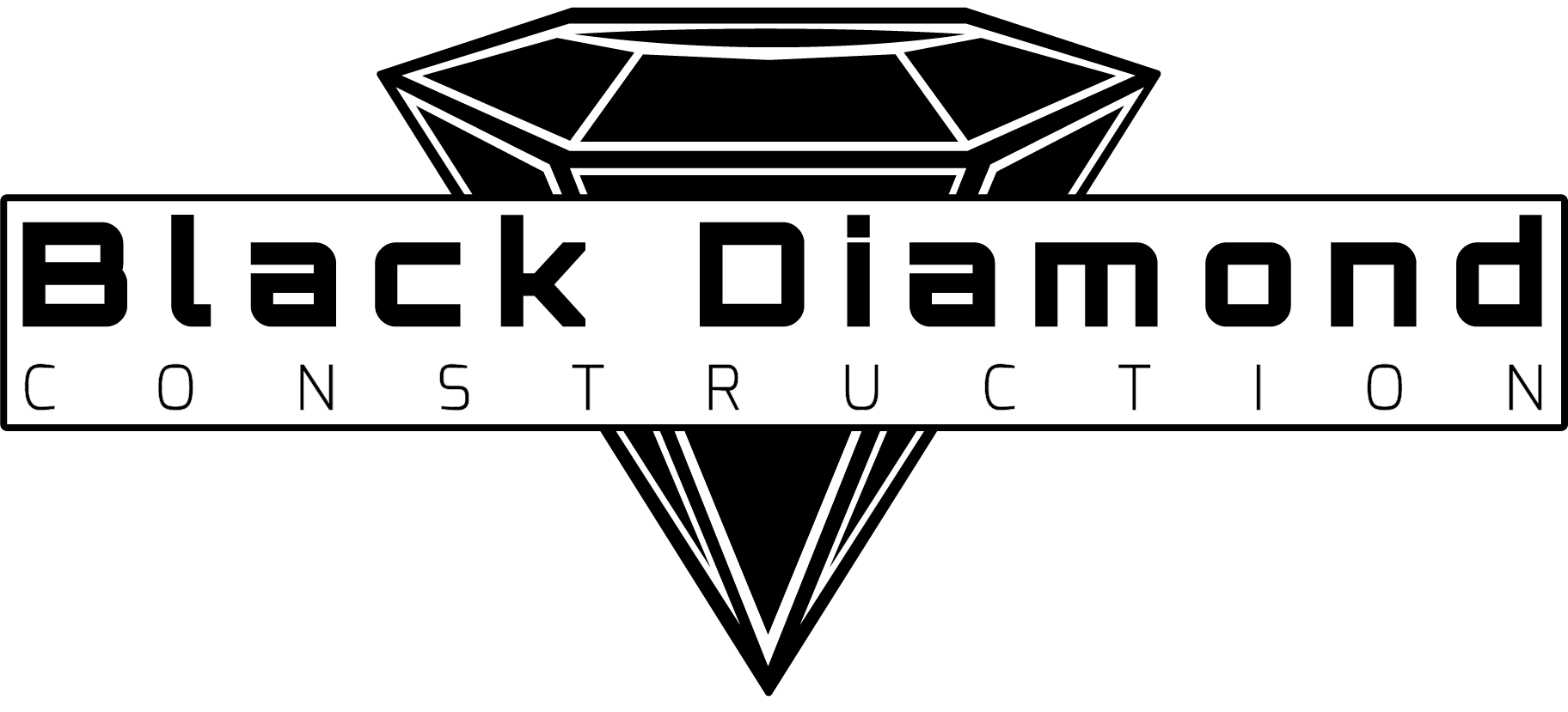 Black Diamond Construction (1824x829), Png Download