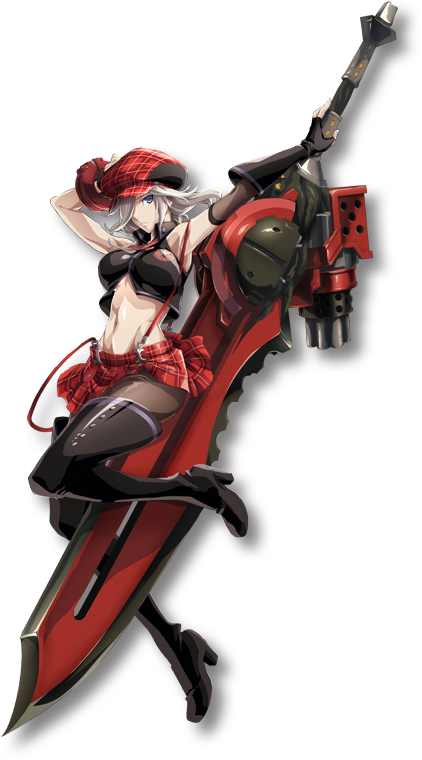 Anime Alisa - Alisa And Lenka God Eater (422x760), Png Download