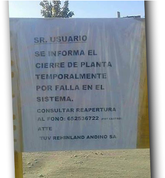 Molestias Por Cierre En Planta Provisoria De Revisión - Commemorative Plaque (537x360), Png Download