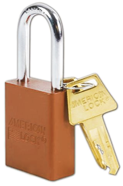 Candado American Lock 1105 25 Mm - American Lock Color-coded Padlocks - Red By American (591x591), Png Download
