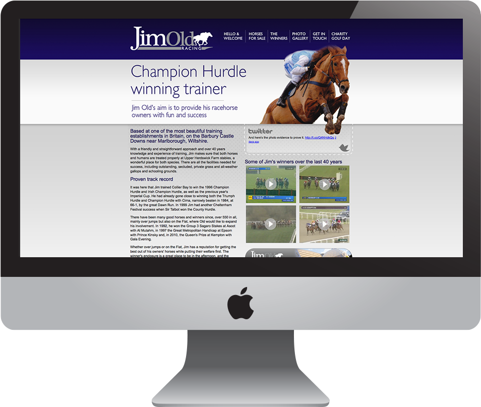 We Created A New Website Around Jim's The New Brand - Page Layout (1400x839), Png Download